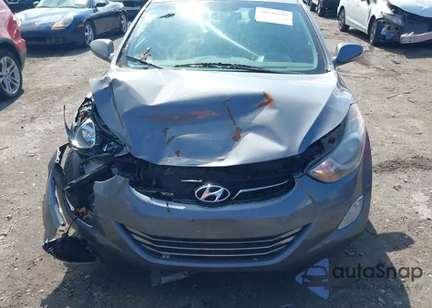 2012 Hyundai Elantra Gls/Limited from USA, damaged, VIN 5NPDH4AE6CH083338
